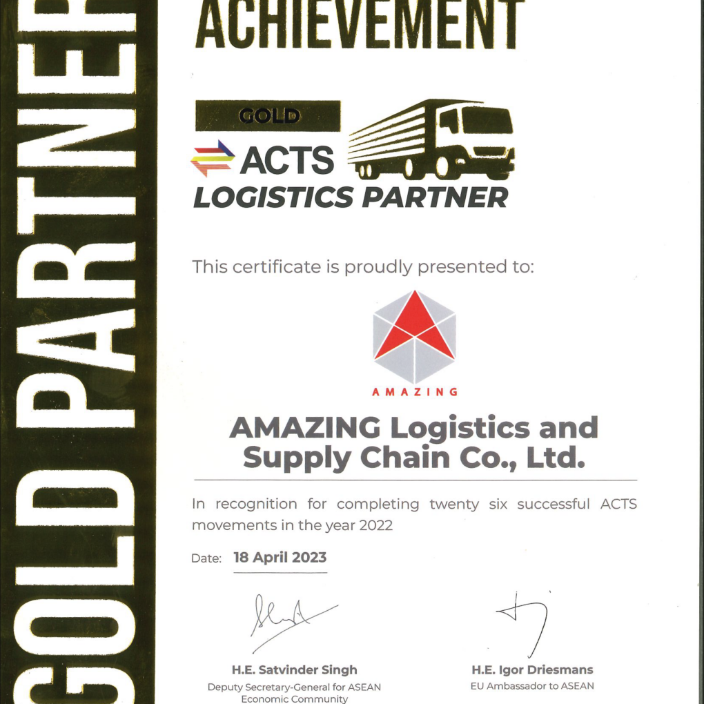 The ASEAN Customs Transit System (ACTS)